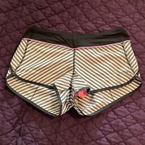 Gently worn Lululemon Speed Shorts